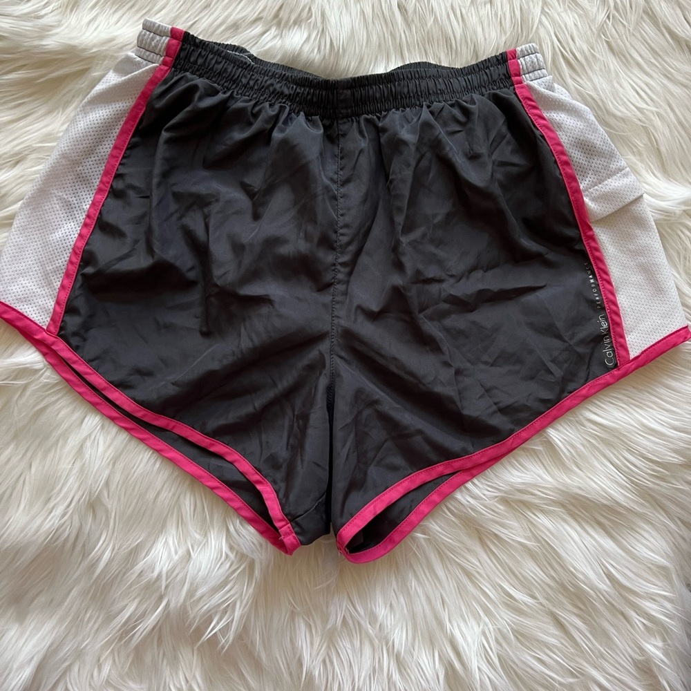 Calvin Klein Performance running/workout shorts woman’s size small